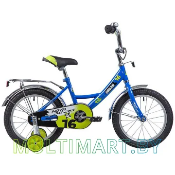 Детский велосипед Novatrack Urban 163URBAN.BL9 (синий/желтый, 2019)
